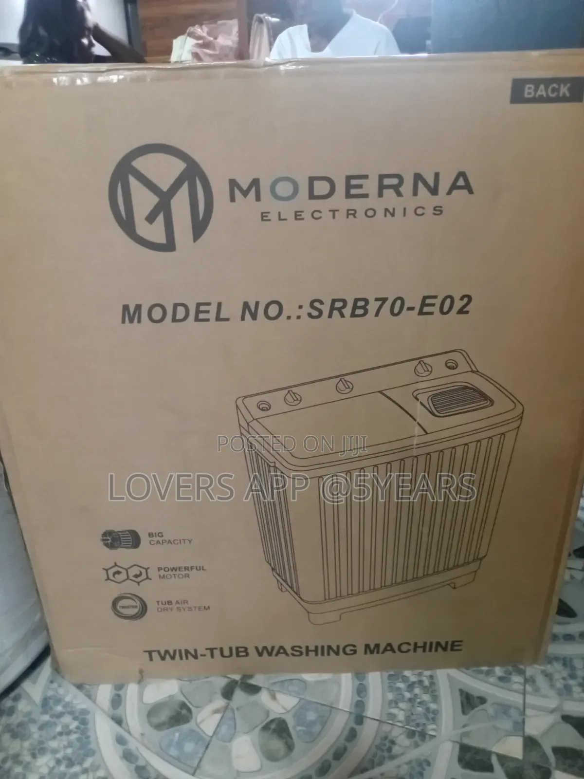 Clean Right 7kg Washing Machine Powerful Washing Machine.