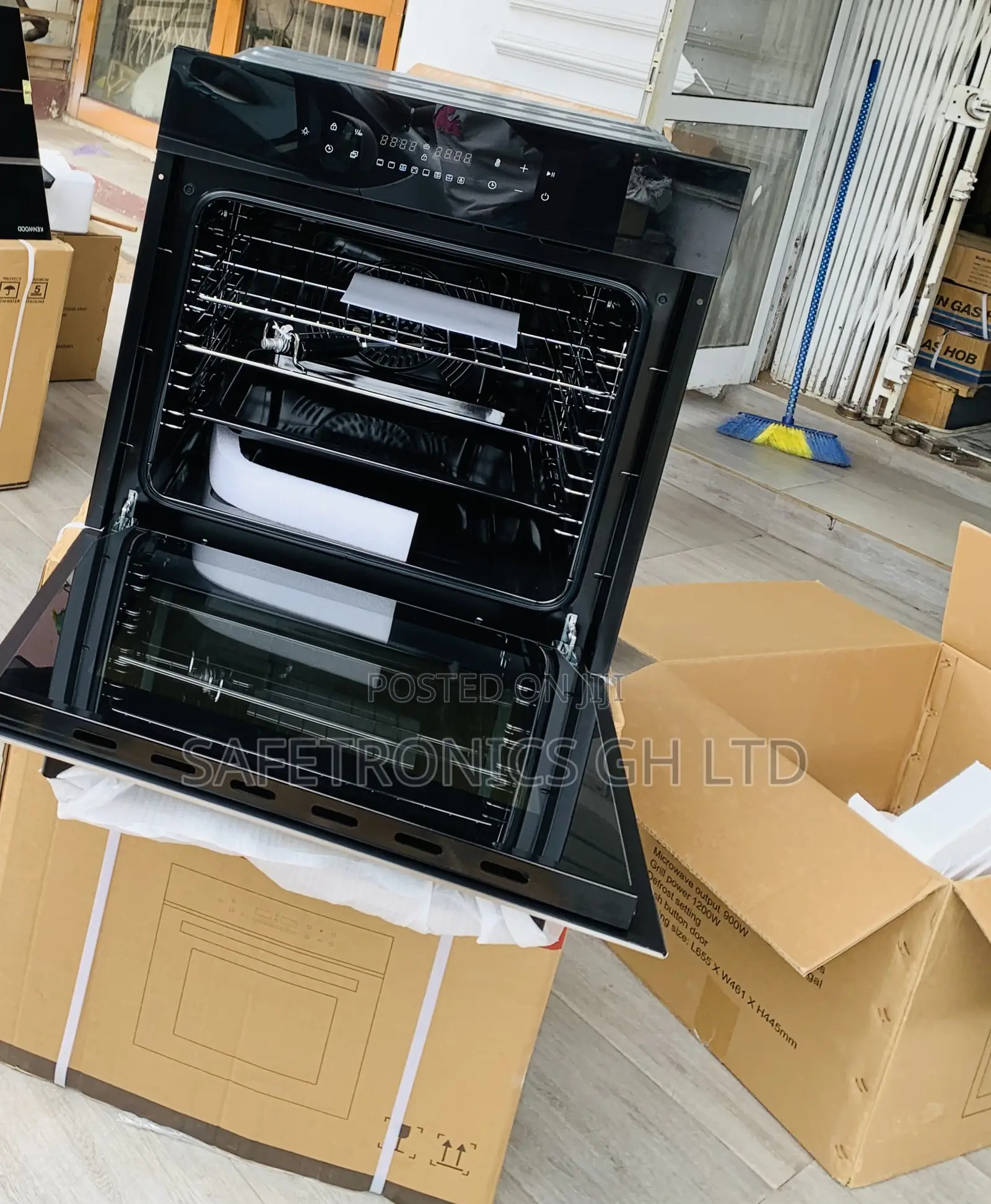 Try Amazing Deal on Kenwood Electric Inbuilt Black/Sliver Oven