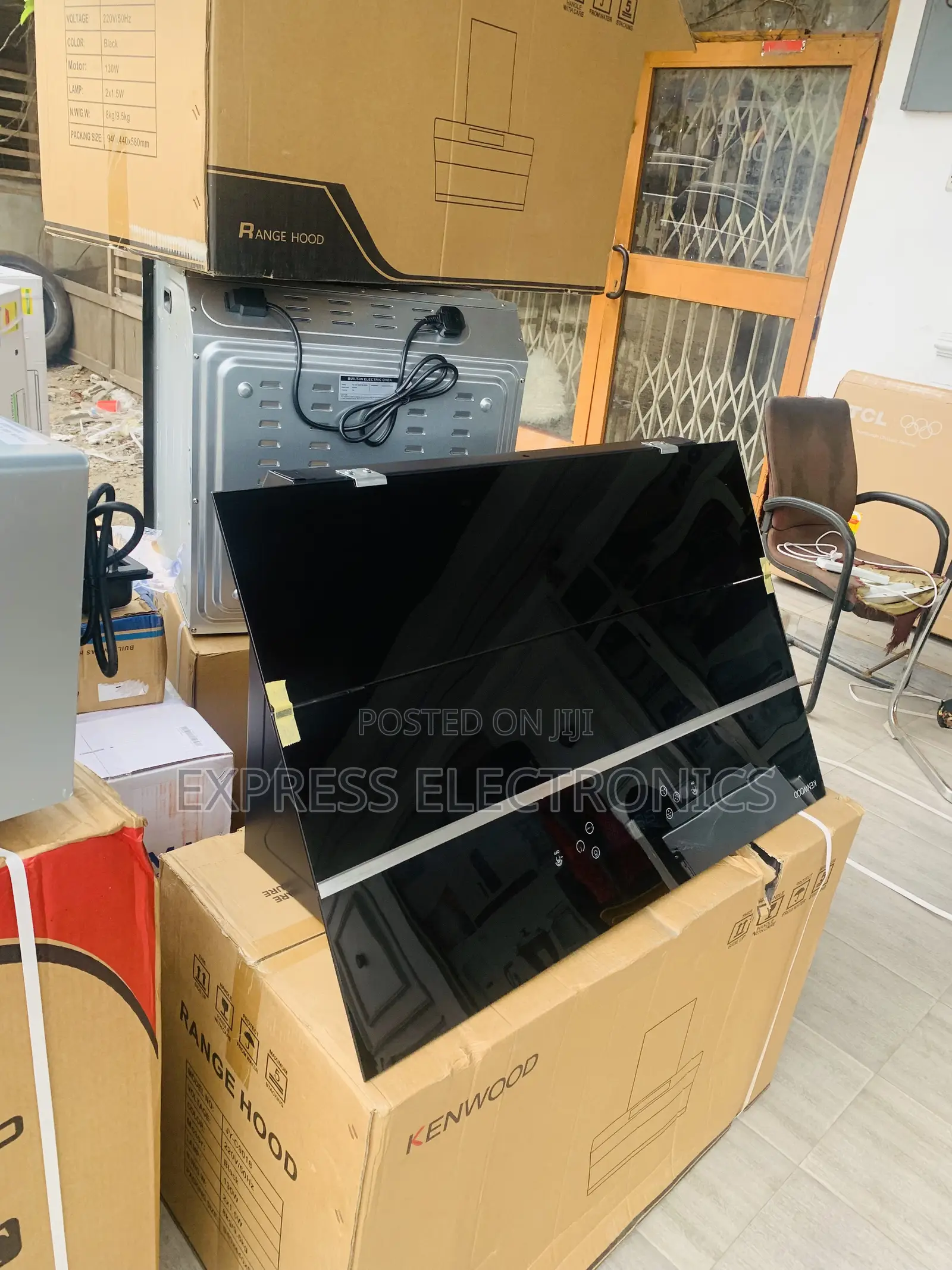 Ultra High Kenwood Built-in Hood, 90 Cm, Stainless Steel – HOD90.450SS