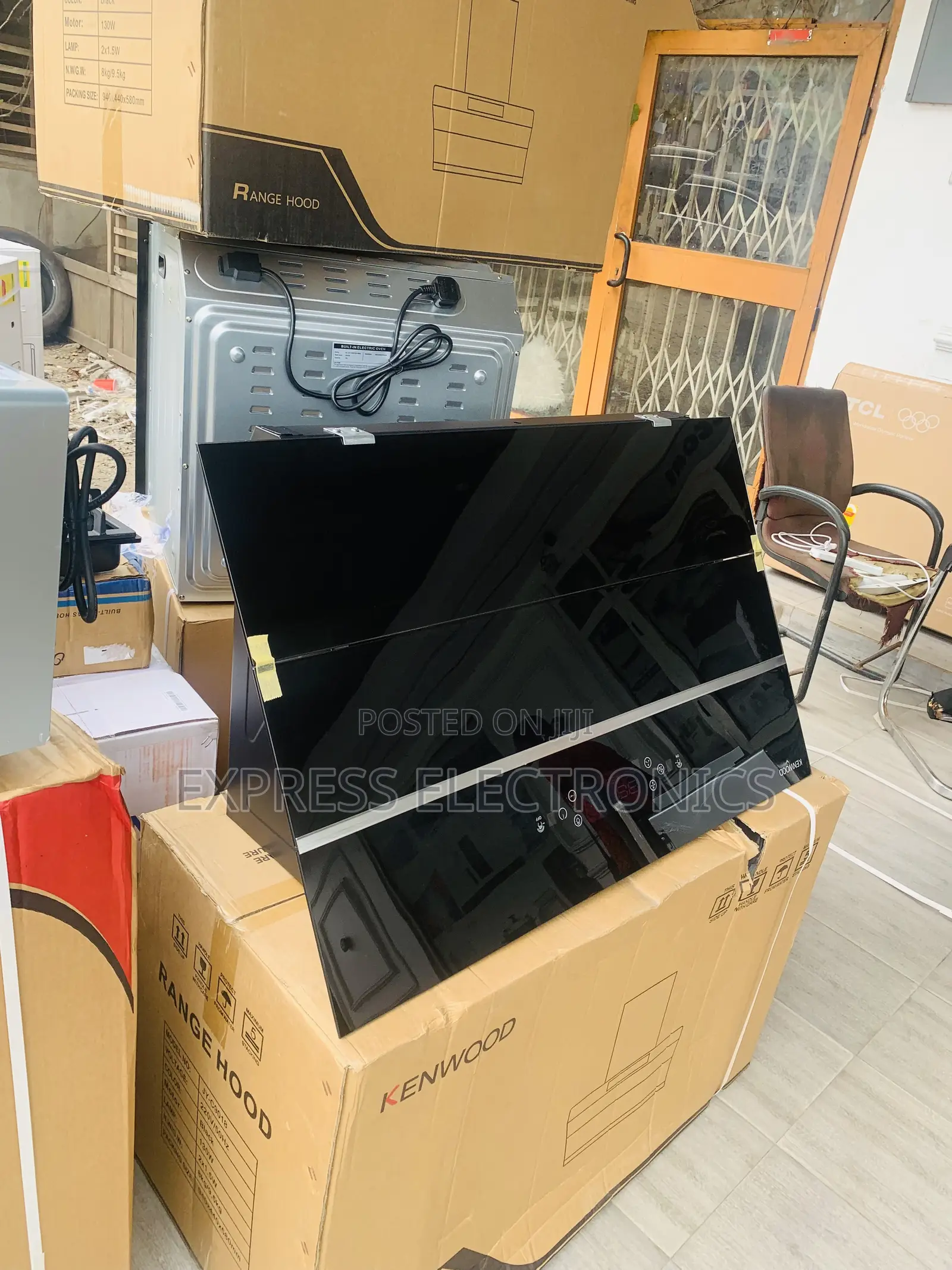 Ultra High Kenwood Built-in Hood, 90 Cm, Stainless Steel – HOD90.450SS