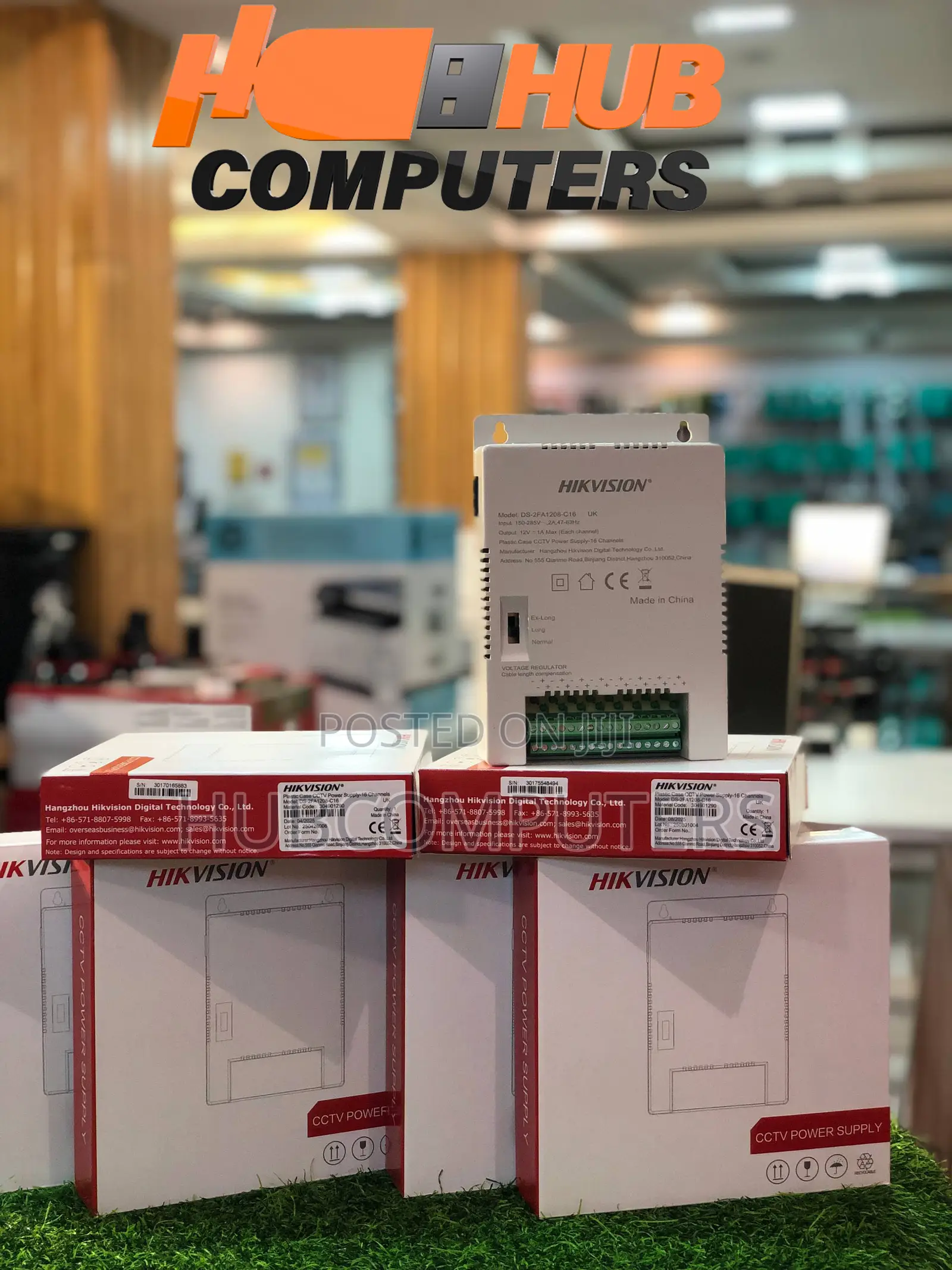 Hikvision Power (Ds-2fa1208-C16) Supply 16 Channels