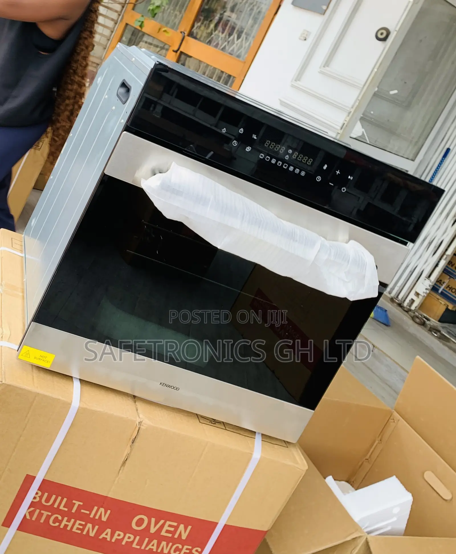 Recommend Unique Inbuilt Sliver Black Kenwood Oven