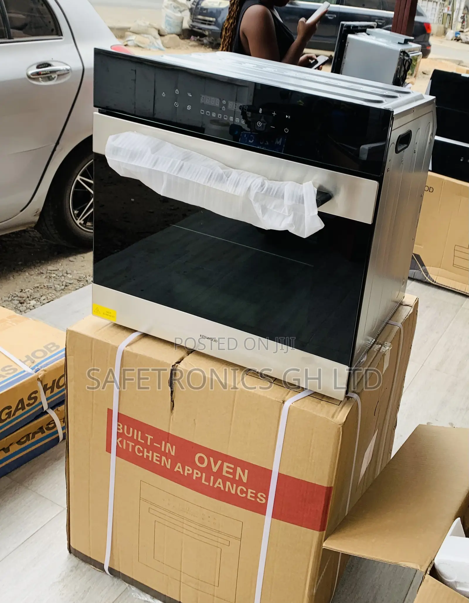 Super New Peaceful Kenwood Black Inbuilt Oven