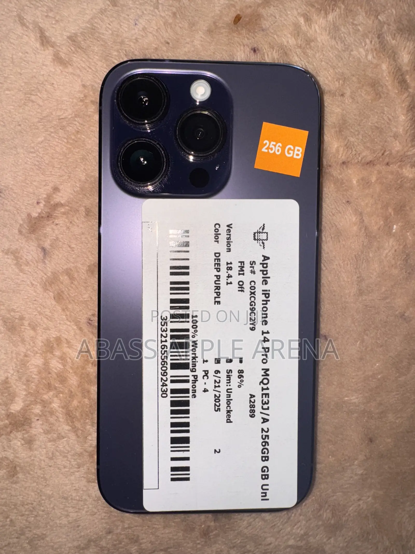 Apple iPhone 14 Pro Max 128 GB Purple