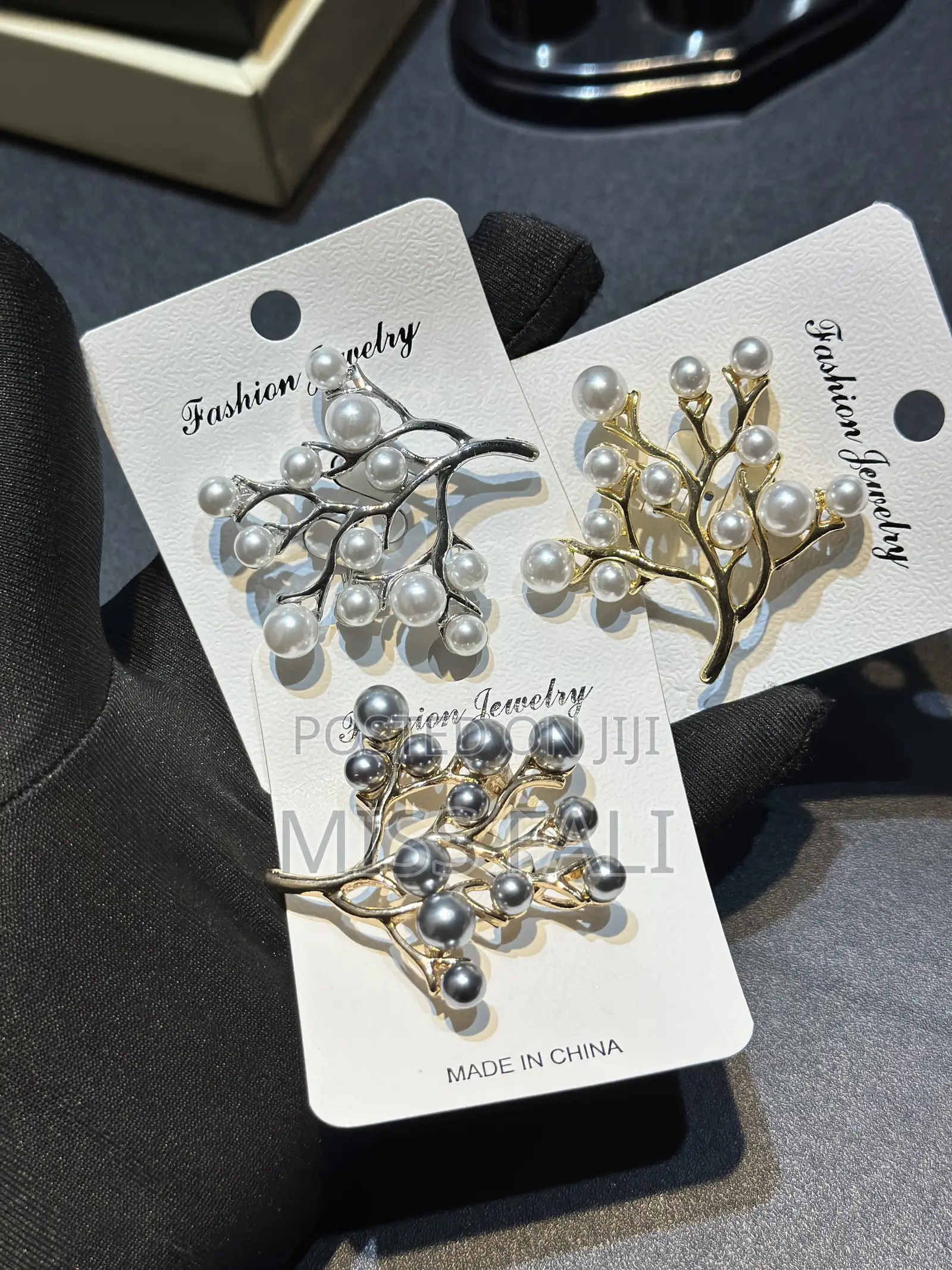 Pearl Branch Brooch