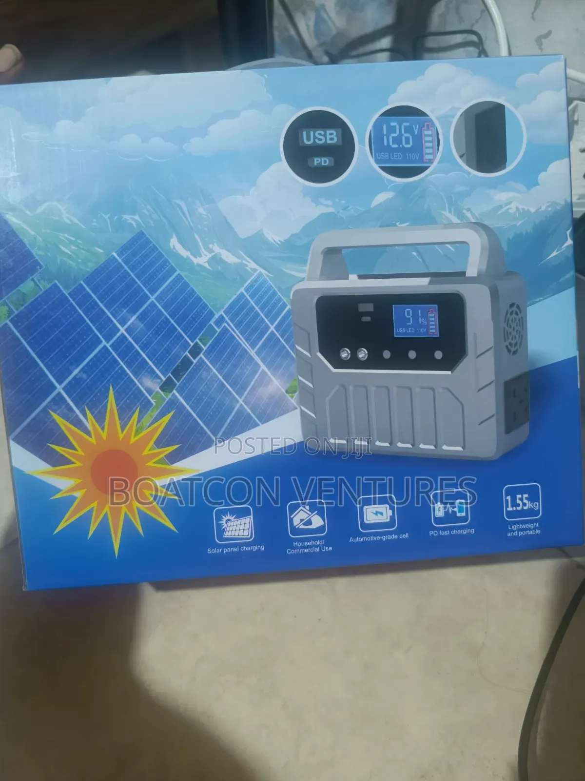 200W Power Station for Laptops , TV, Fan Etc.