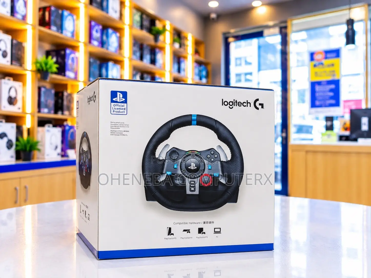 Logitech G29 Steering Wheels With Pedals for PC, PS5