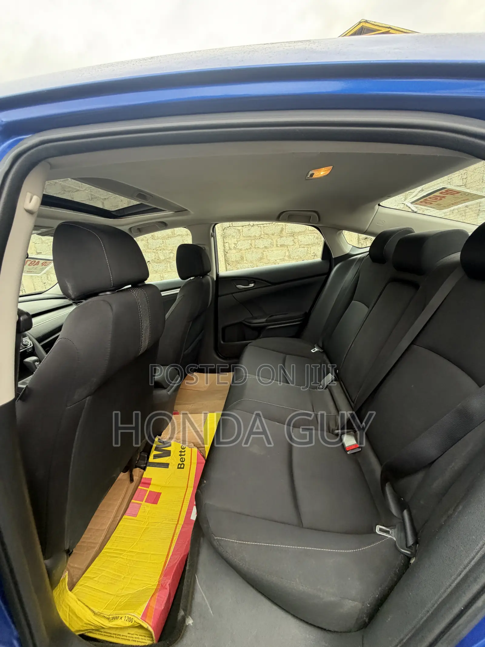 Honda Civic EX-T 4dr Sedan (1.5L 4cyl) 2017 Blue