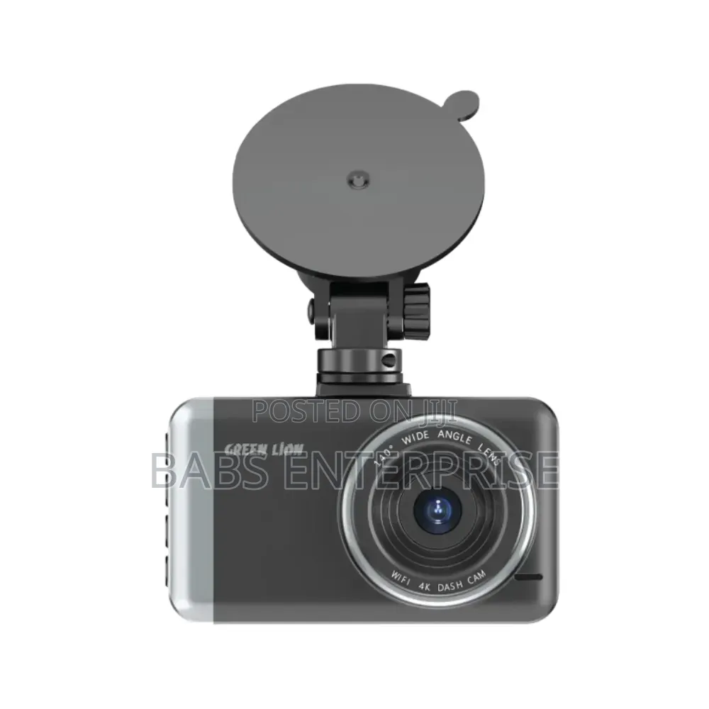 Green Lion Dash Cam Pro Front and Rear – Black