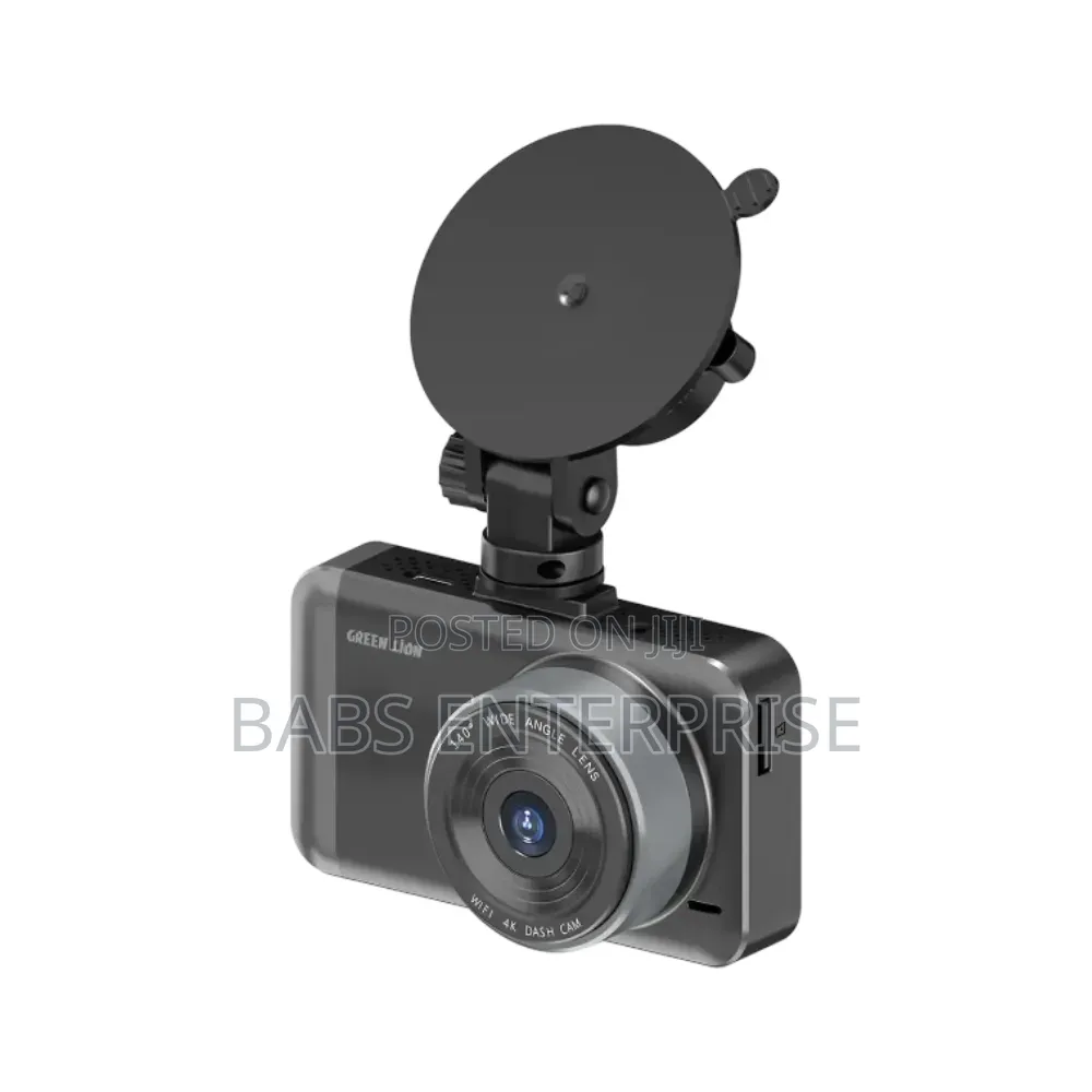 Green Lion Dash Cam Pro Front and Rear – Black