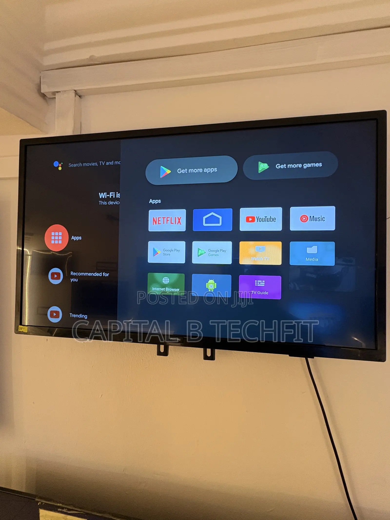 32inches Full Digital Satellite Android UHD HDR Smart Phillps TV