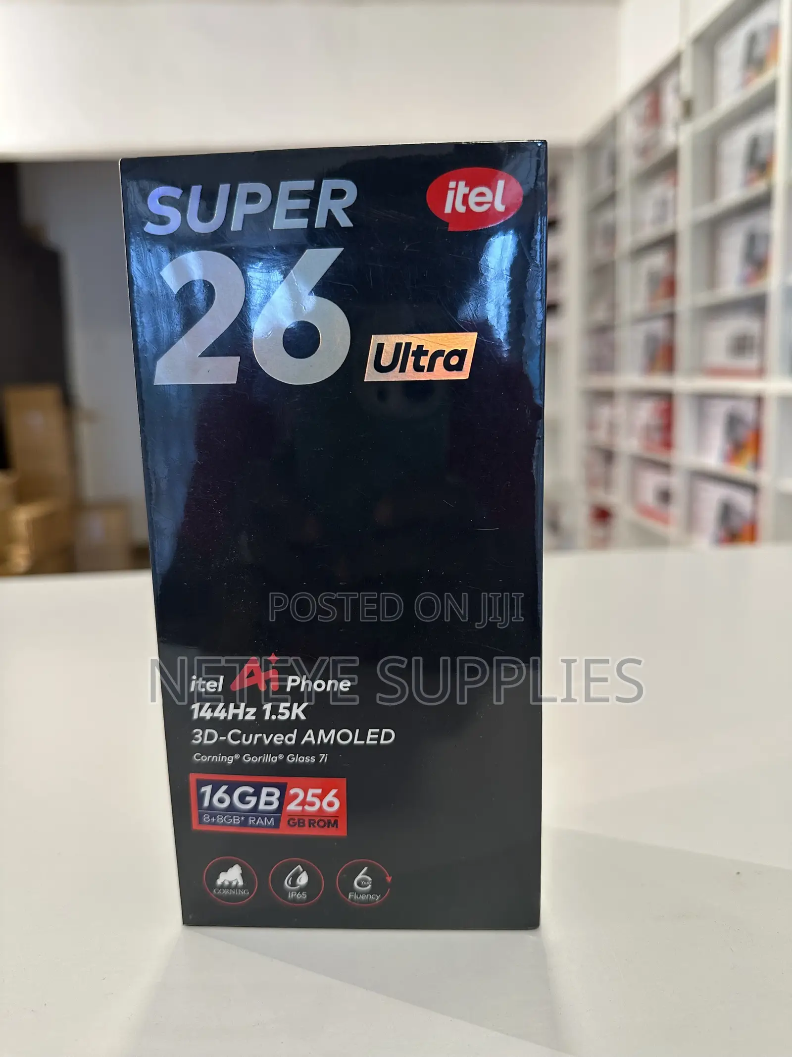 New Itel S26 Ultra 256 GB Black