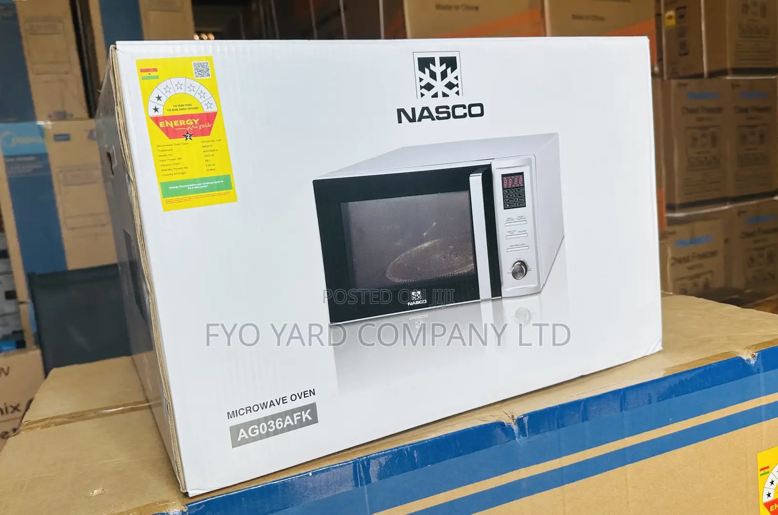 Perfect for Kitchen Nasco 36liters Fast Heating Microwave