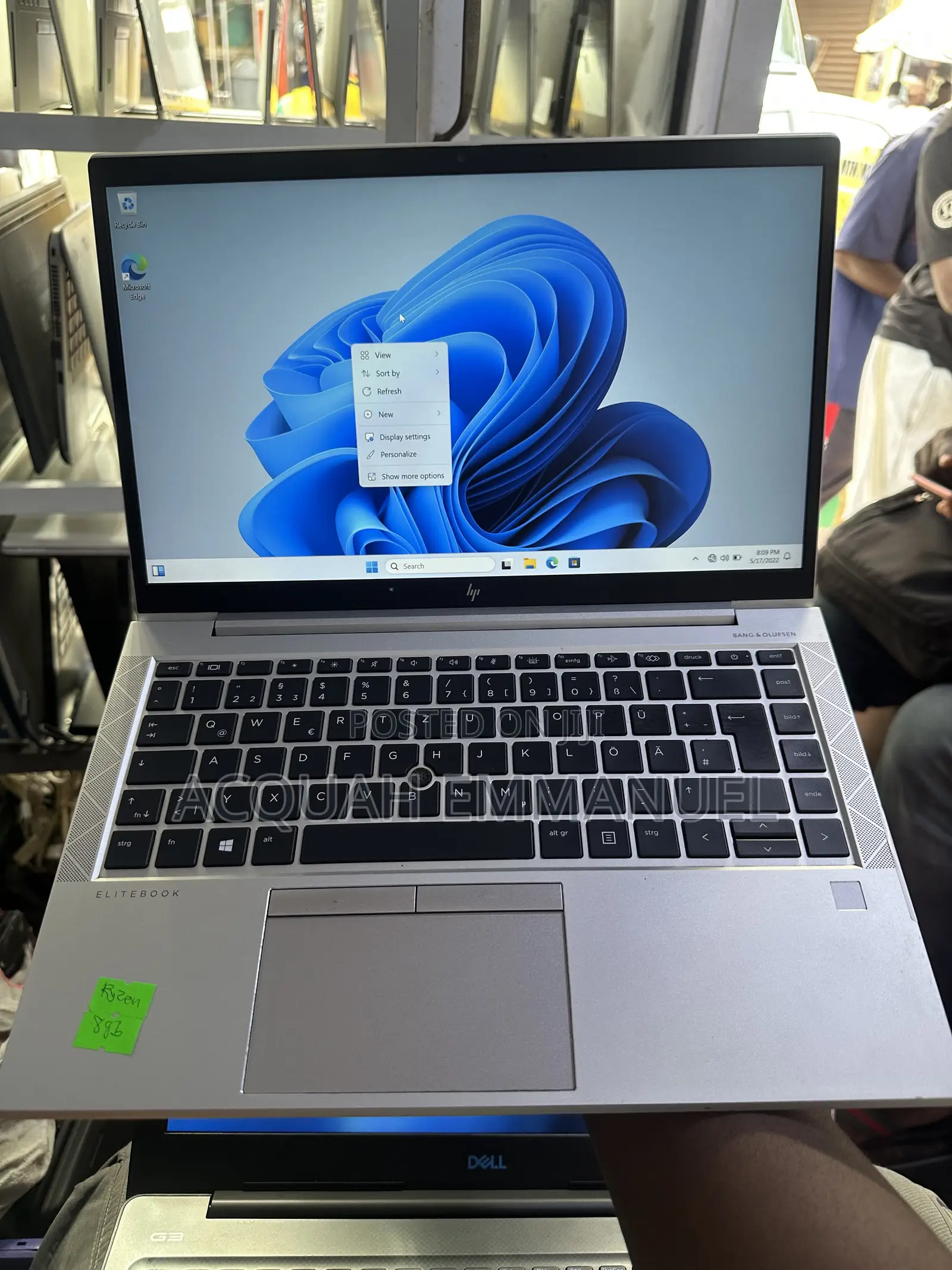 Laptop HP EliteBook 840 G8 16GB Intel Core i5 SSD 256GB