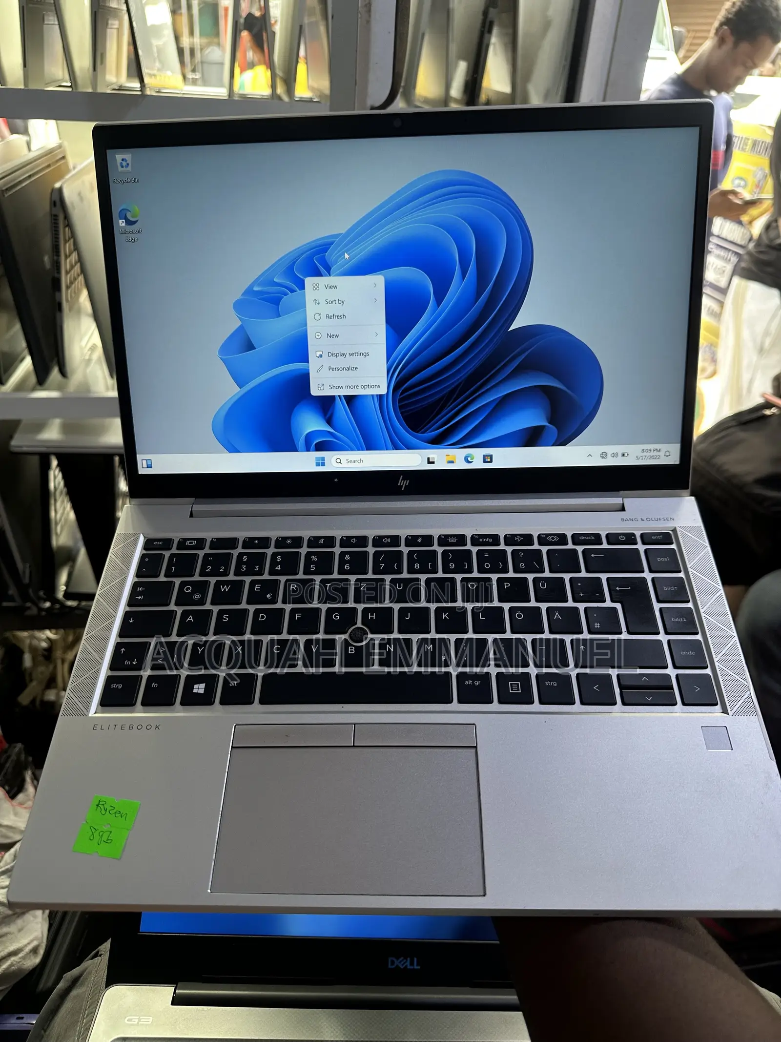 Laptop HP EliteBook 840 G8 16GB Intel Core i5 SSD 256GB