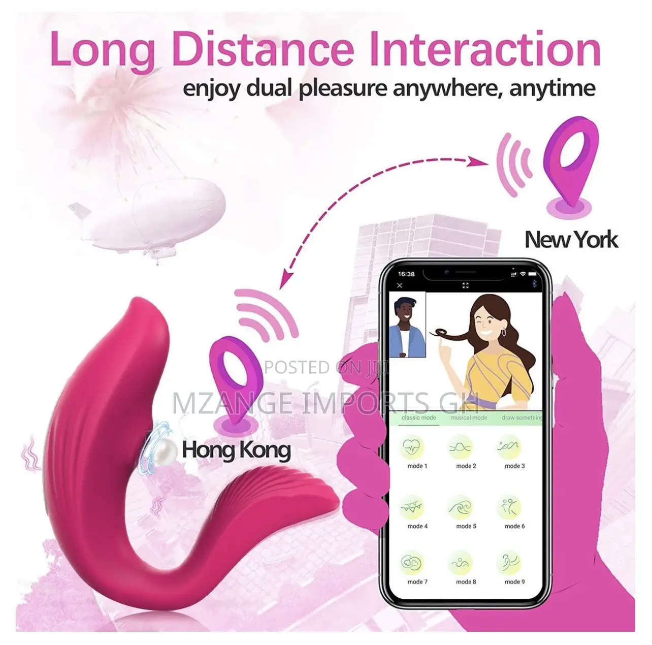 APP Controlled Panty Vibrator Wearable Sex Toy