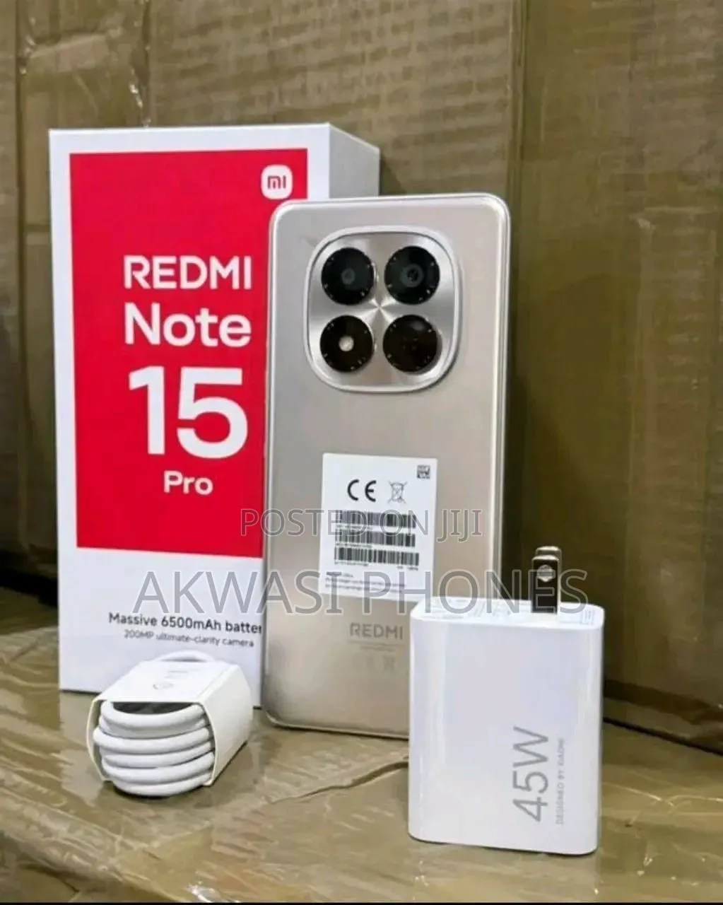 New Xiaomi Redmi Note 15 Pro 256 GB Silver