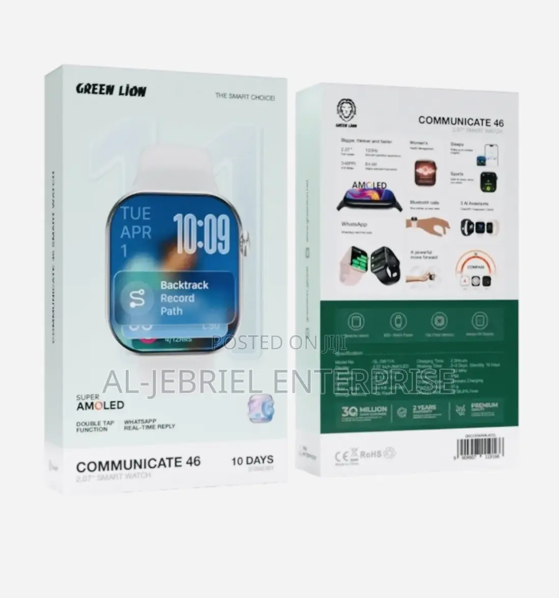 Green Lion 46mm Smart Watch