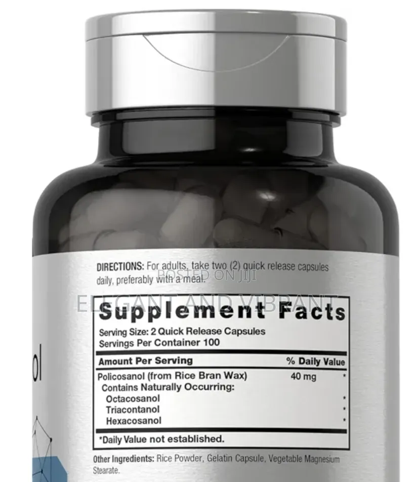 Policosanol 40mg | 200 Capsules
