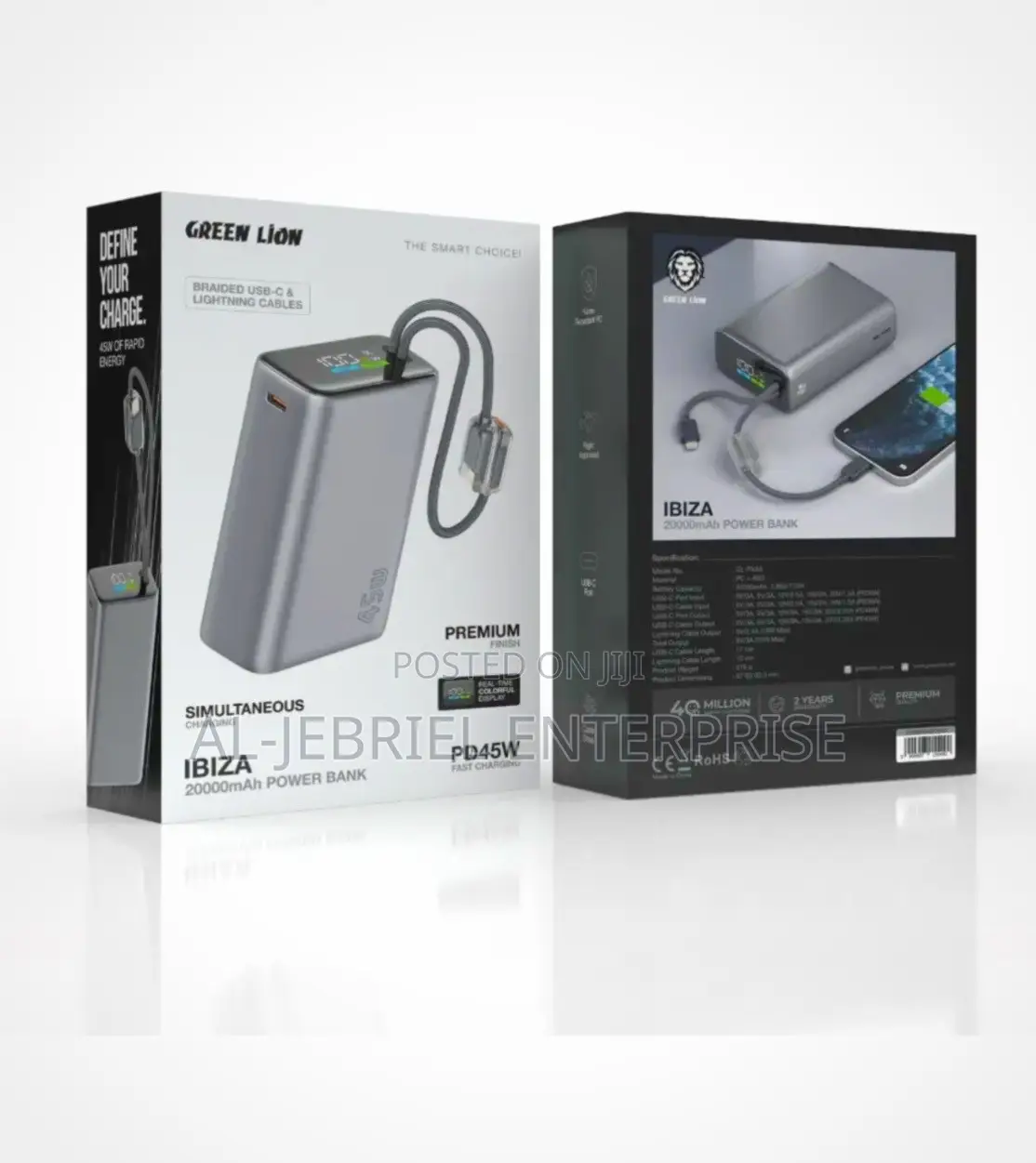 20000mAh Power Bank