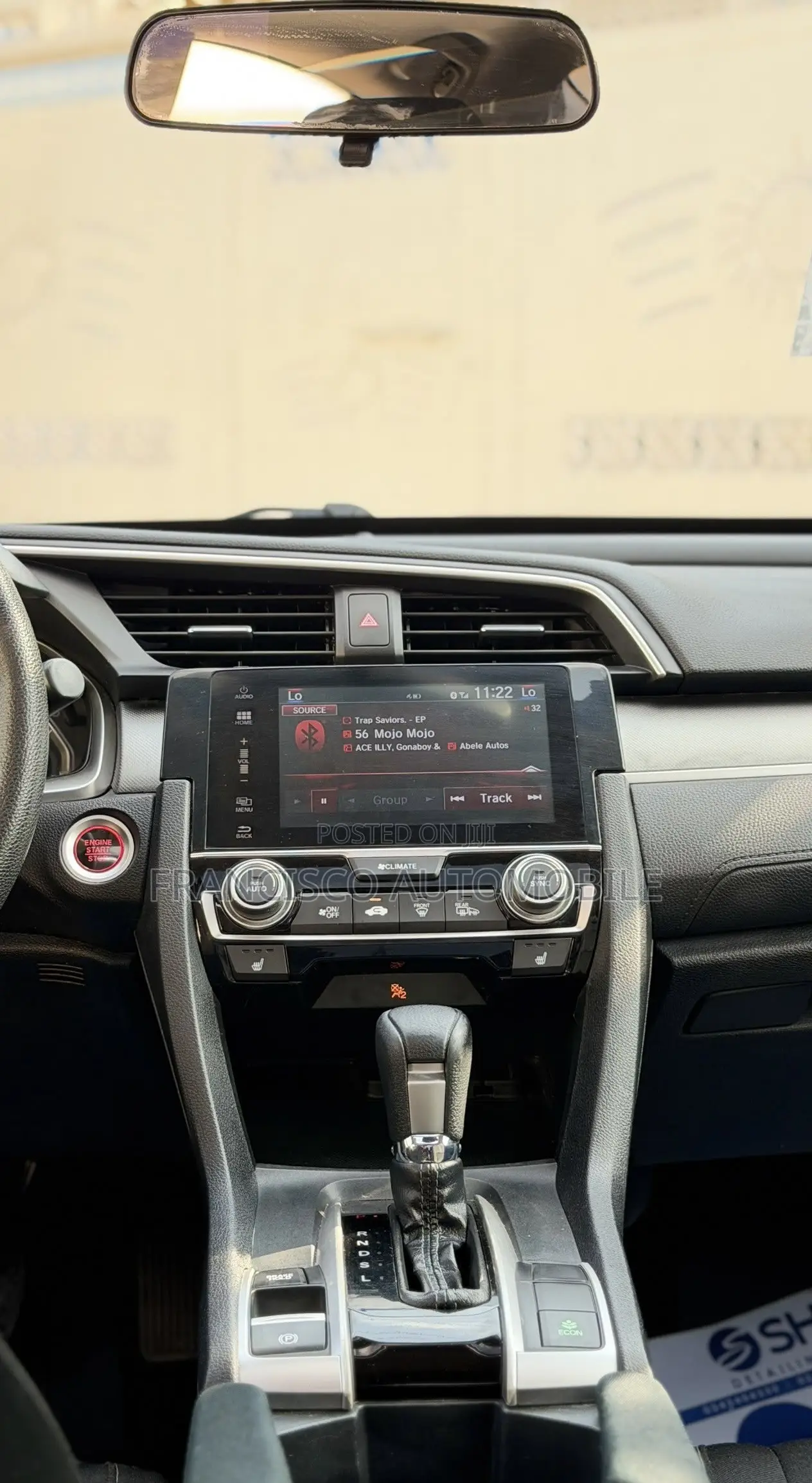 Honda Civic EX 4dr Sedan (1.5L 4cyl) 2016 Black