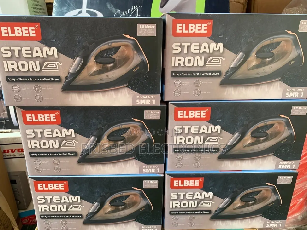 Elbee Durable Steam Iron SMR1