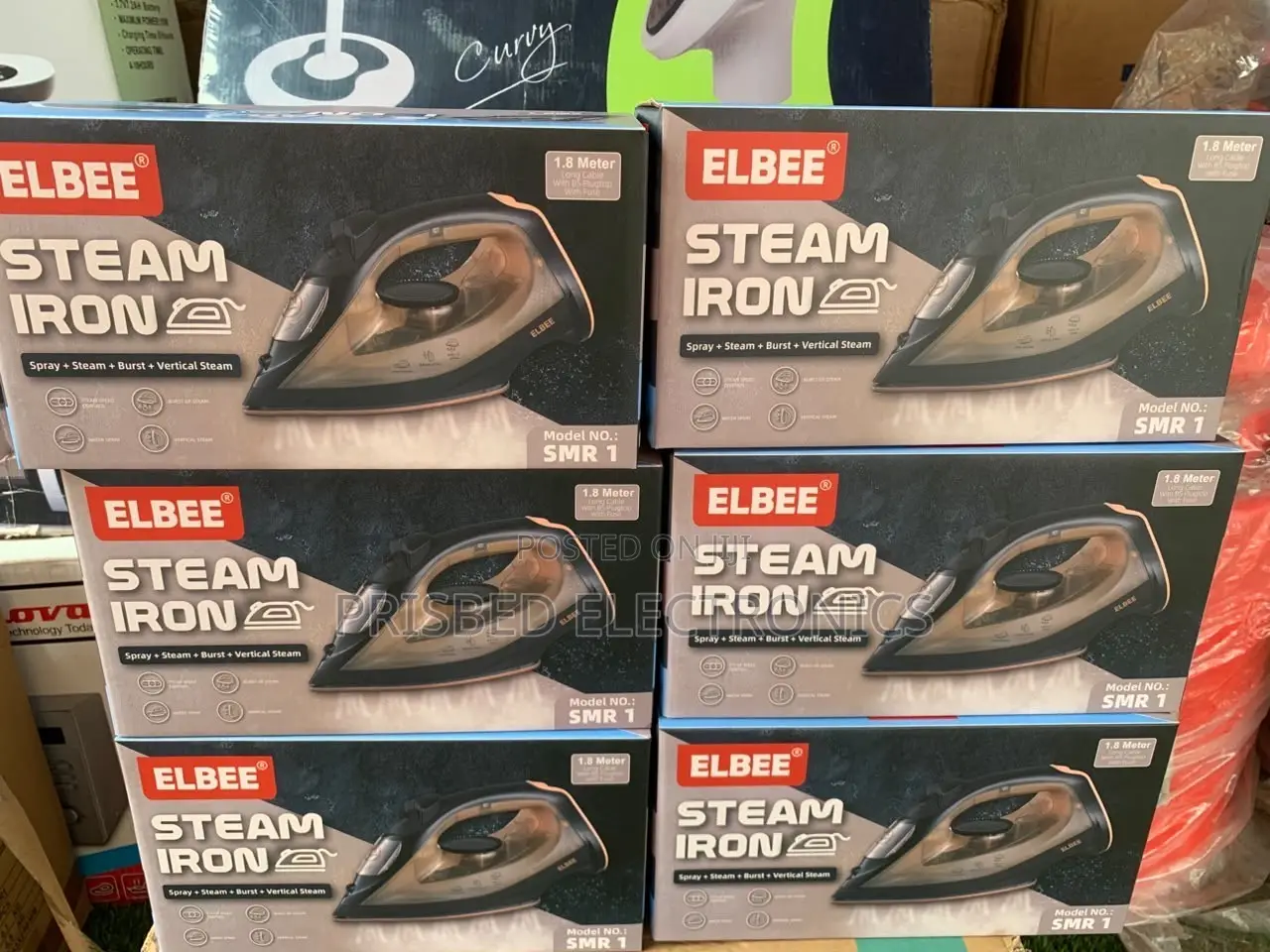 Elbee Durable Steam Iron SMR1