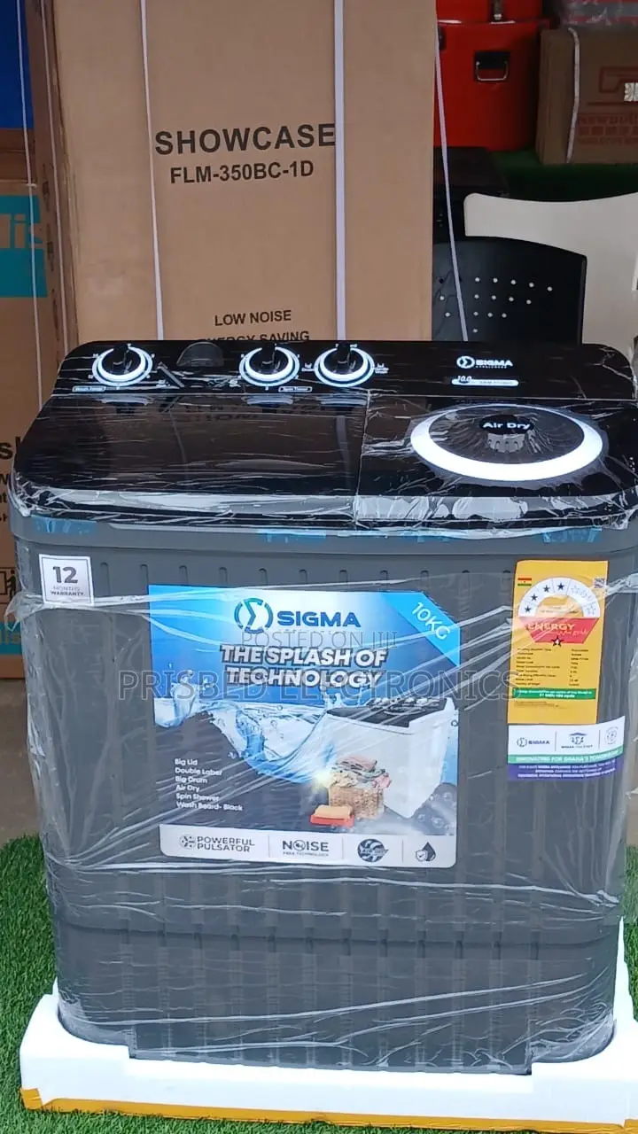 Sigma Durable Washing Machine 10kg Top Load