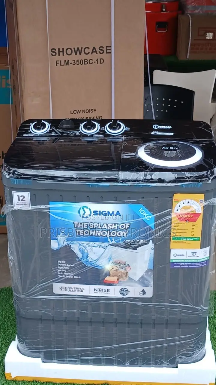 Sigma Durable Washing Machine 10kg Top Load