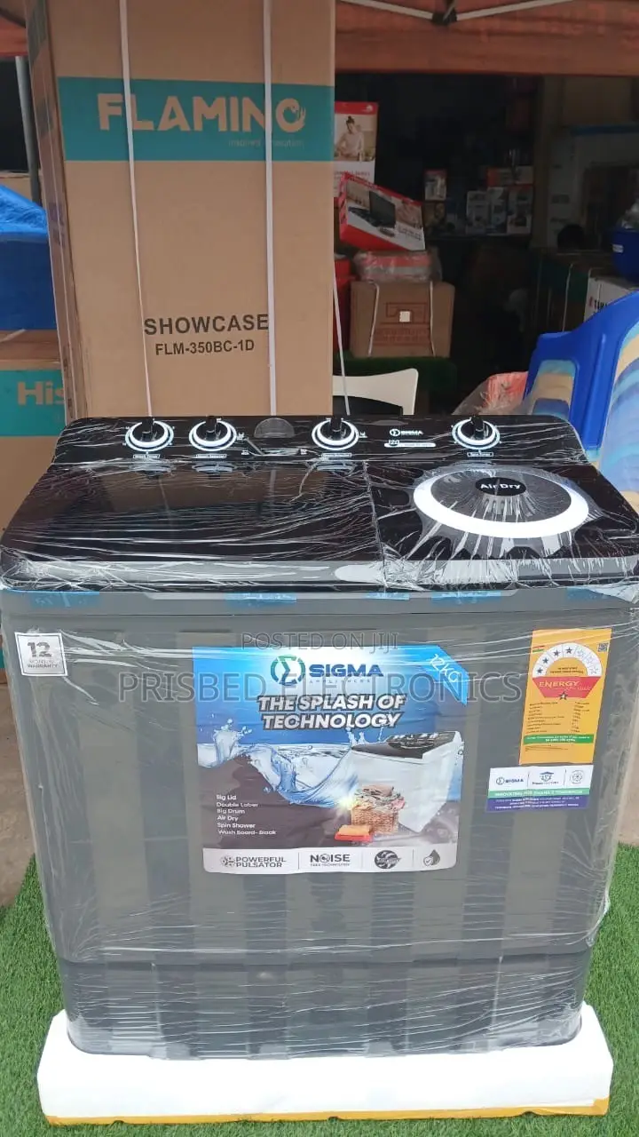 Sigma Durable Washing Machine 12kg Top Load
