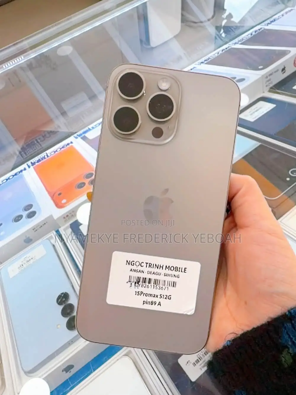 Apple iPhone 15 Pro Max 512 GB Gray