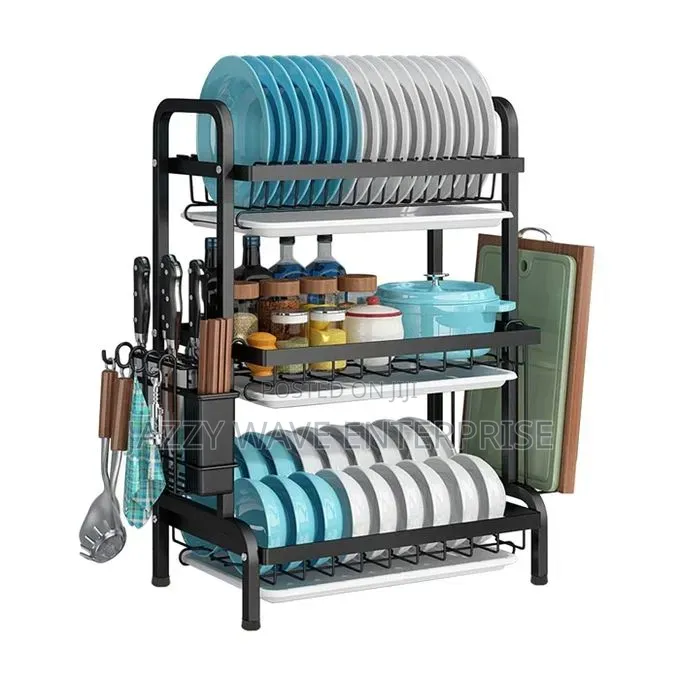 3 Tier Plate Rack