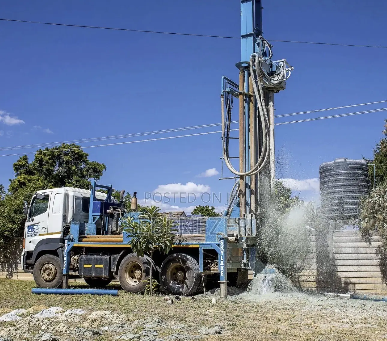 Borehole Drilling and Pump Installation