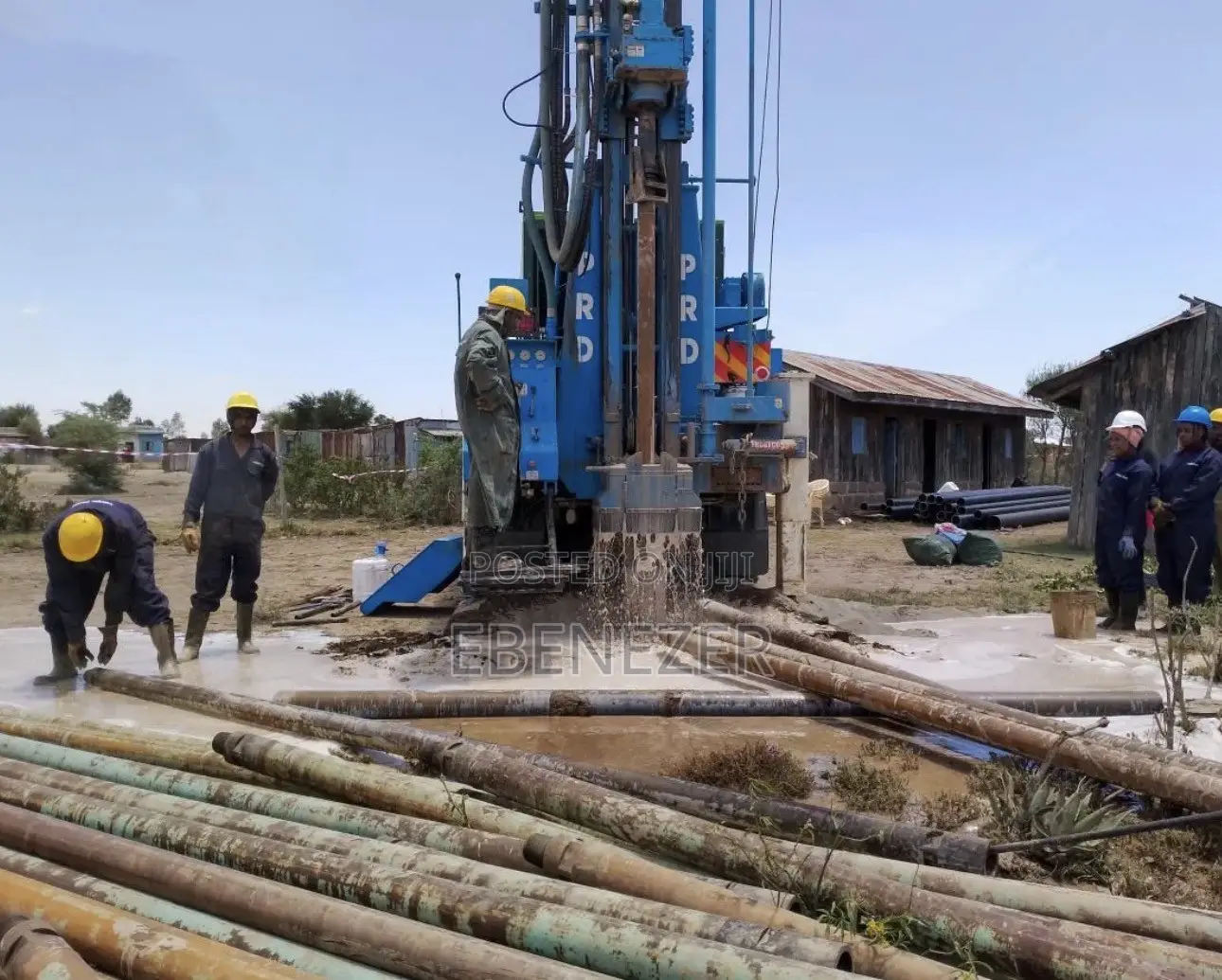 Borehole Drilling and Pump Installation