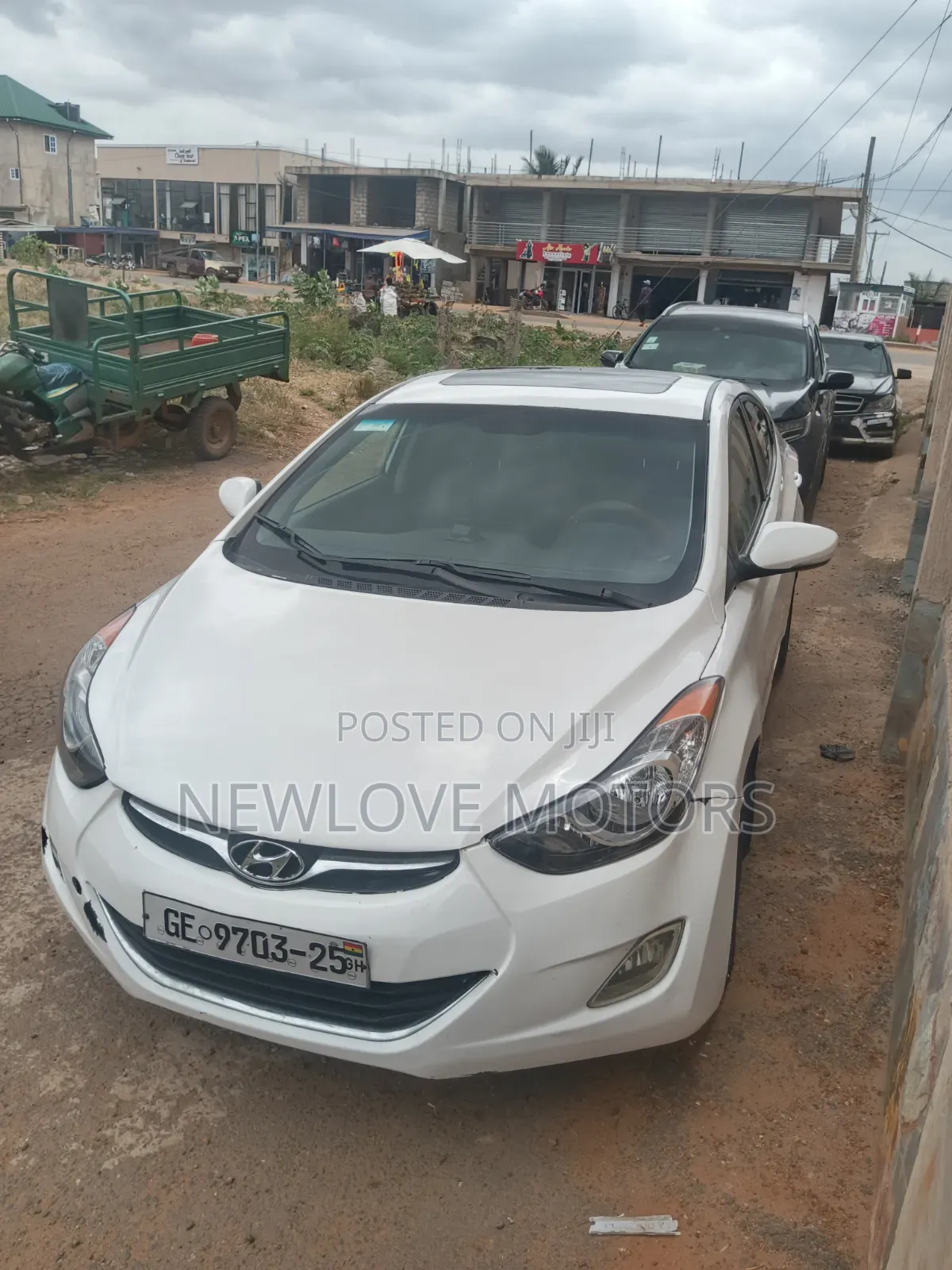 Hyundai Elantra Limited Sedan FWD (1.8L 4cyl 6A) 2013 White