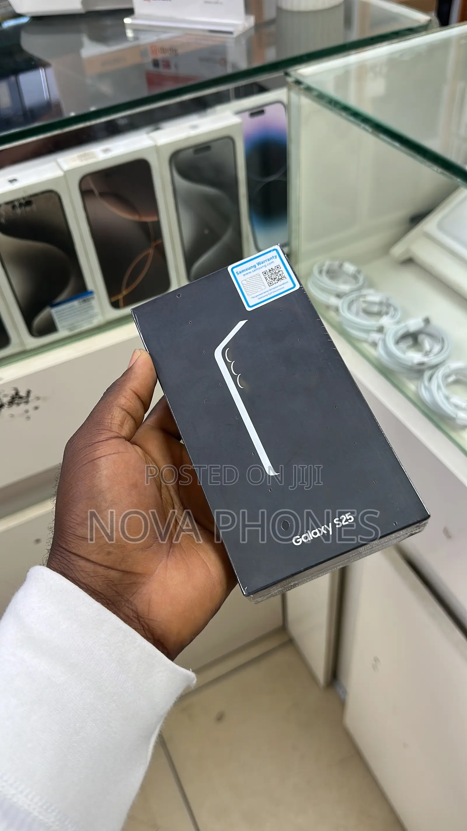 New Samsung Galaxy S25 256 GB Blue