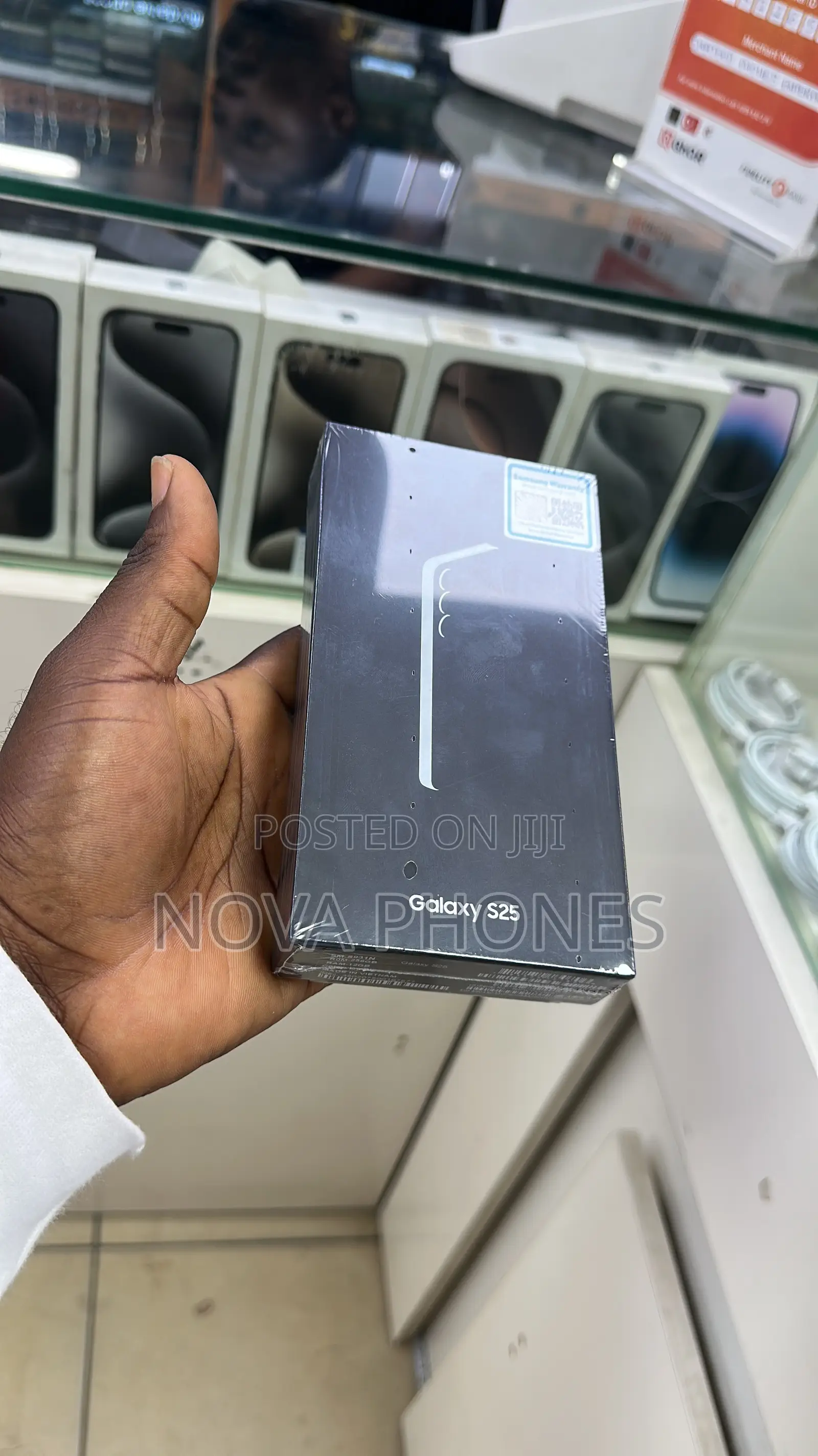 New Samsung Galaxy S25 256 GB Blue