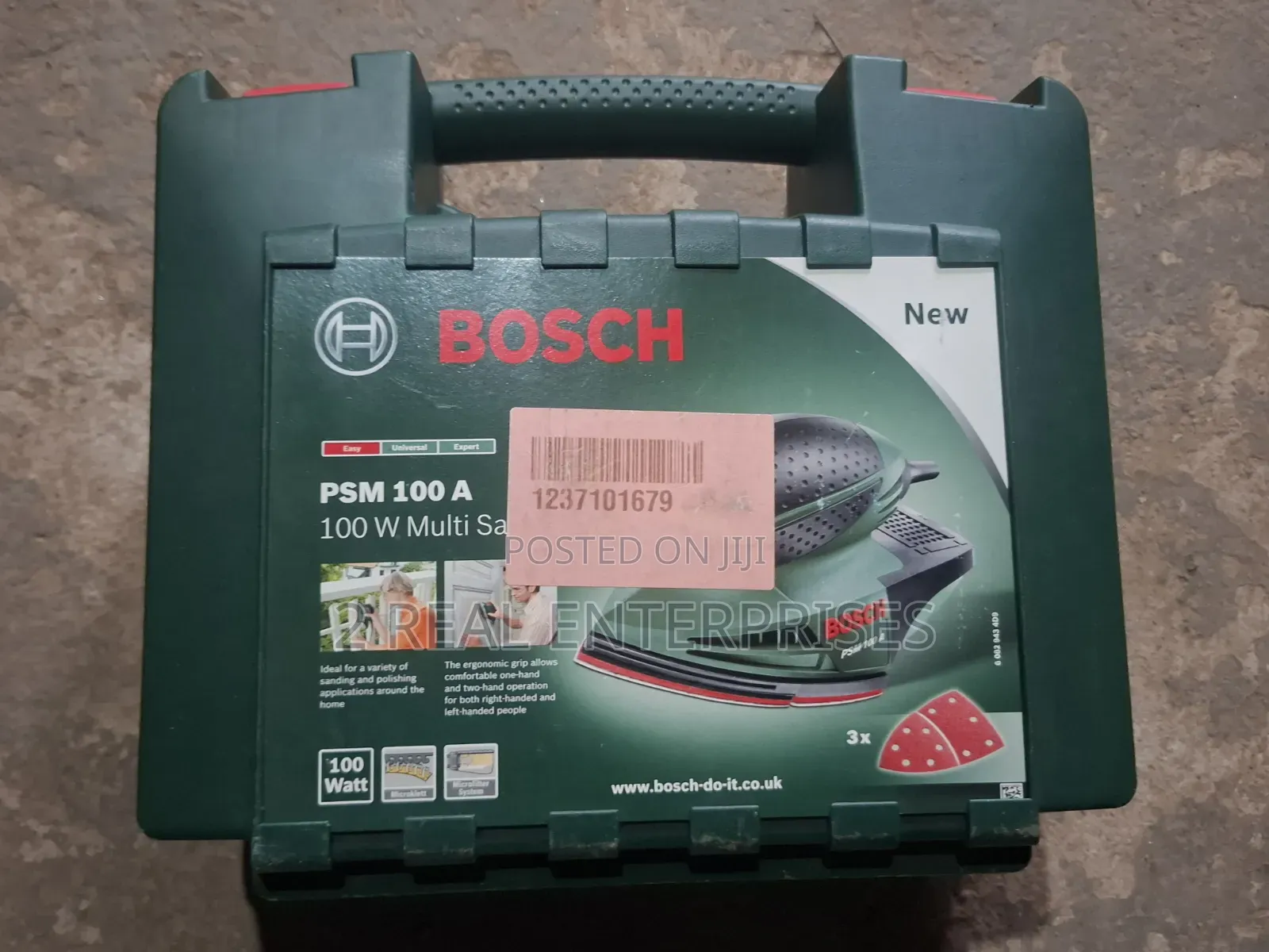 Bosch PSM 100 a 100W Corded Palm Multi Sander With Case