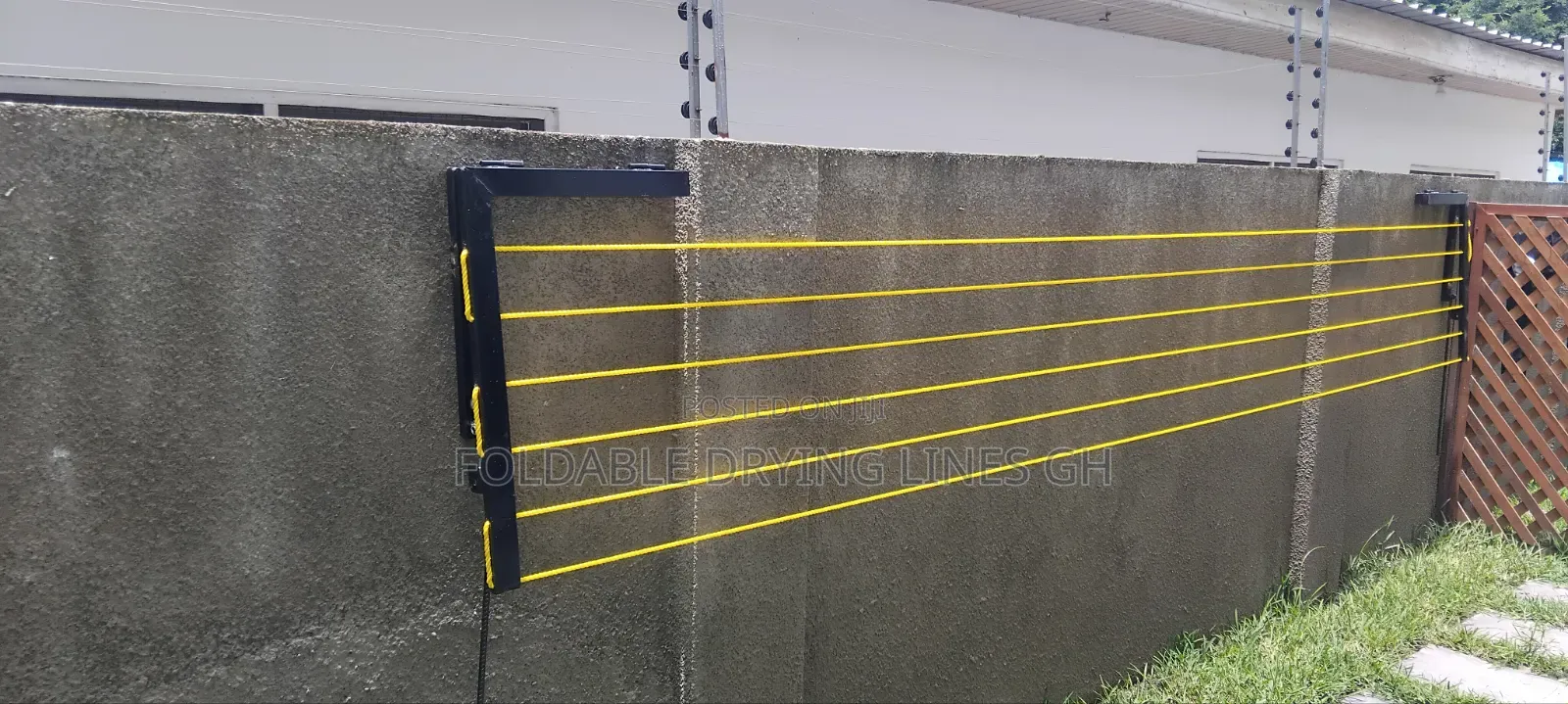 6 Ropes 2 Support Extended Arm Foldable Drying Line