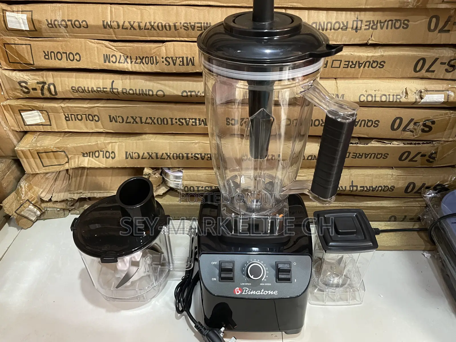 Binatone High Speed 3 In1 ( Blender,Chopper Grinder)