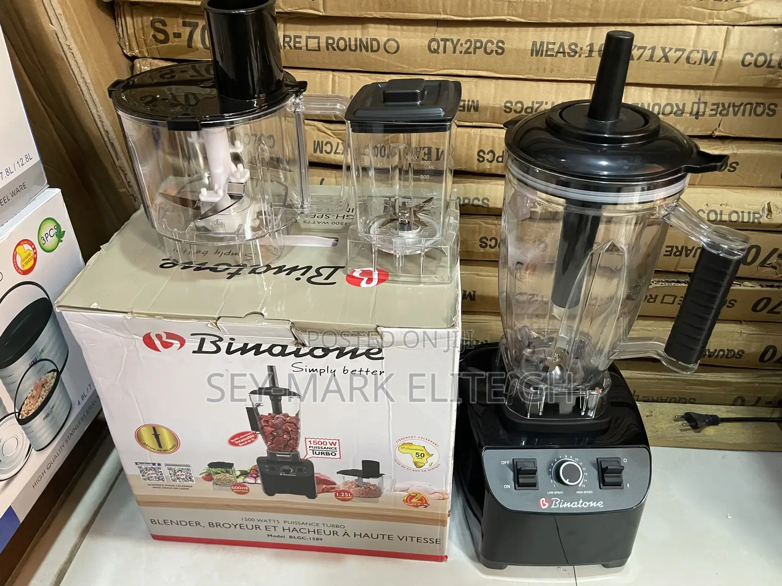 Binatone High Speed 3 In1 ( Blender,Chopper Grinder)