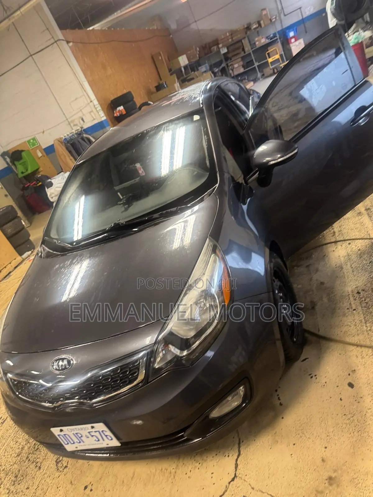 Kia Rio 2014 Gray