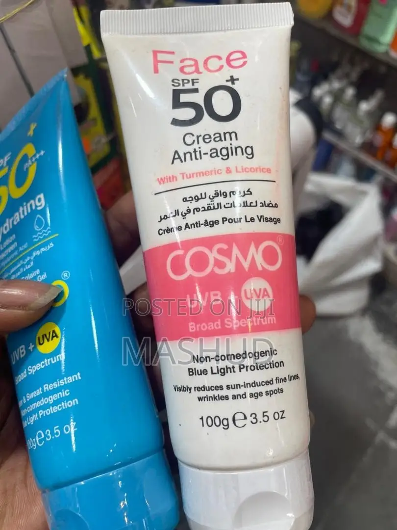 Cosmo UVB + UVA Broad Spectrum SPF 50 PA+