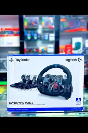 Logitech G29 Driving Force Racing Wheel for PS5 PS4 PS3