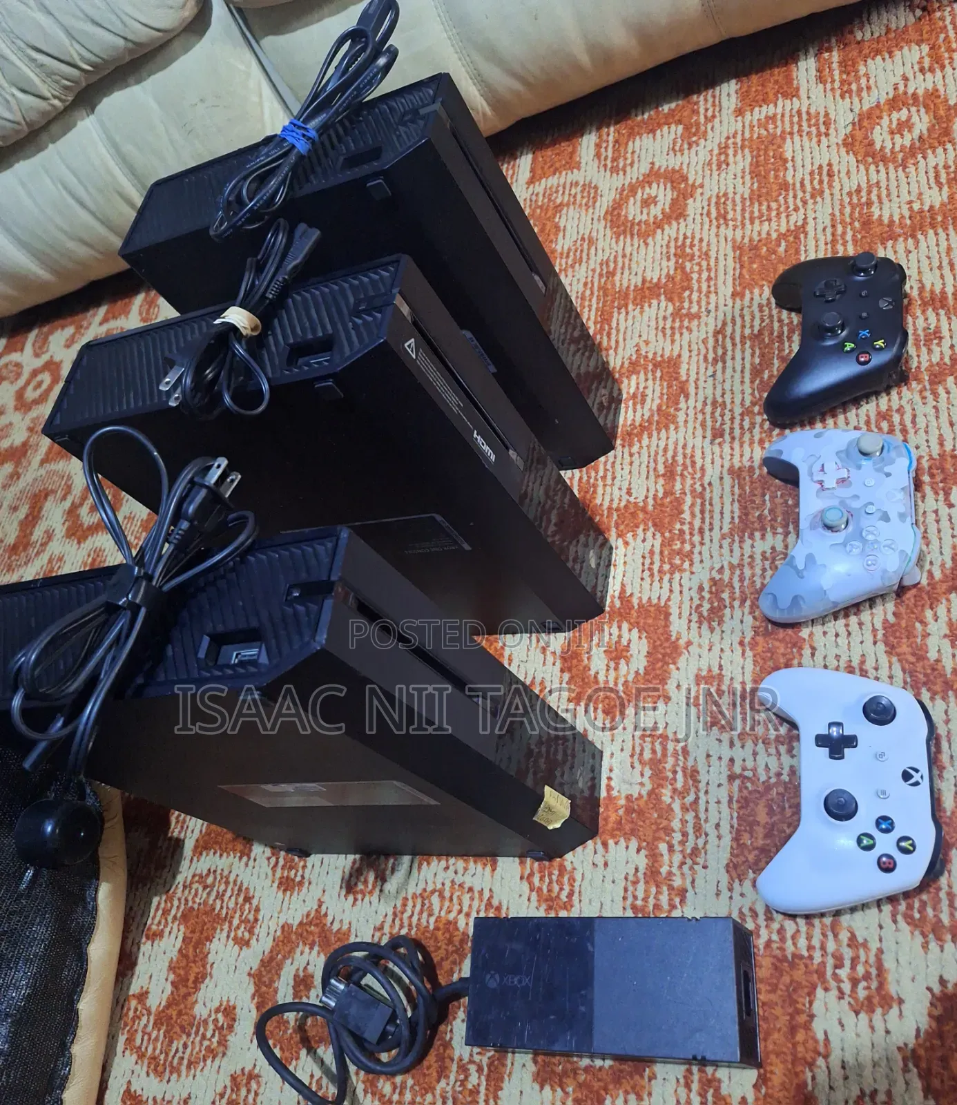 Xbox One With 5 Games.
