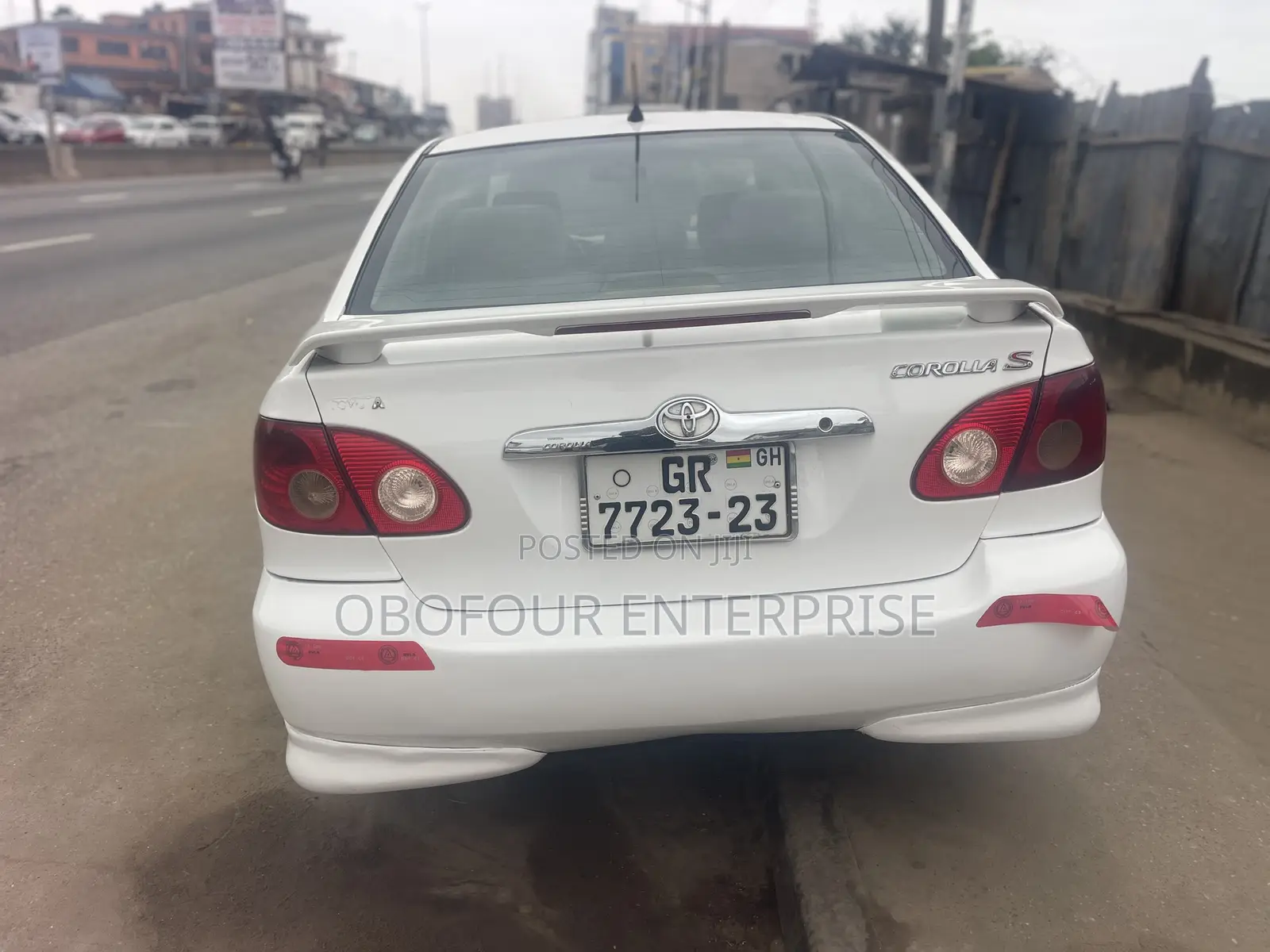 Toyota Corolla S 2007 White