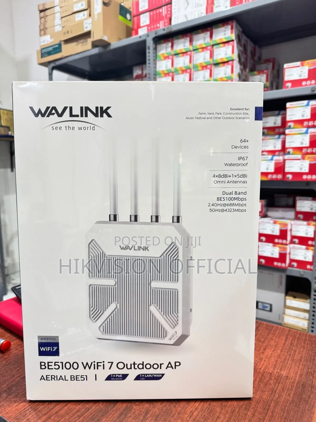 Wl-Wn573hbe2 Wavelink Wifi 7 Outdoor