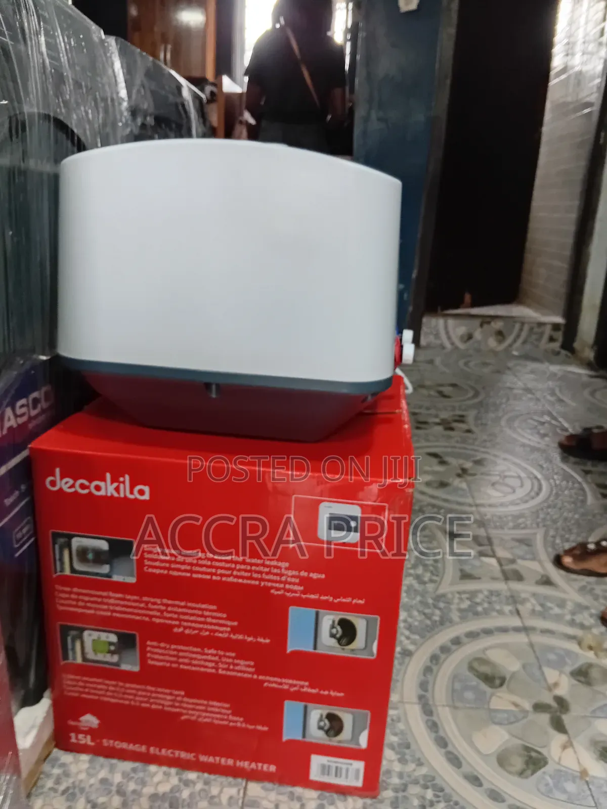 Decakila Electric Storage Water Heater – Fast Efficient Heating