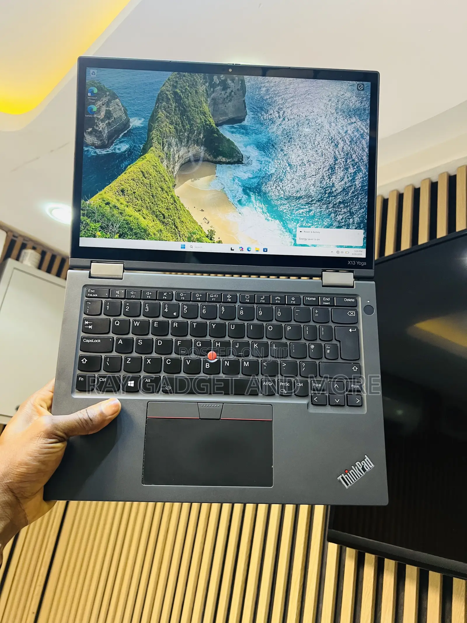 Laptop Lenovo ThinkPad x13 Yoga 16GB Intel Core i5 SSD 256GB