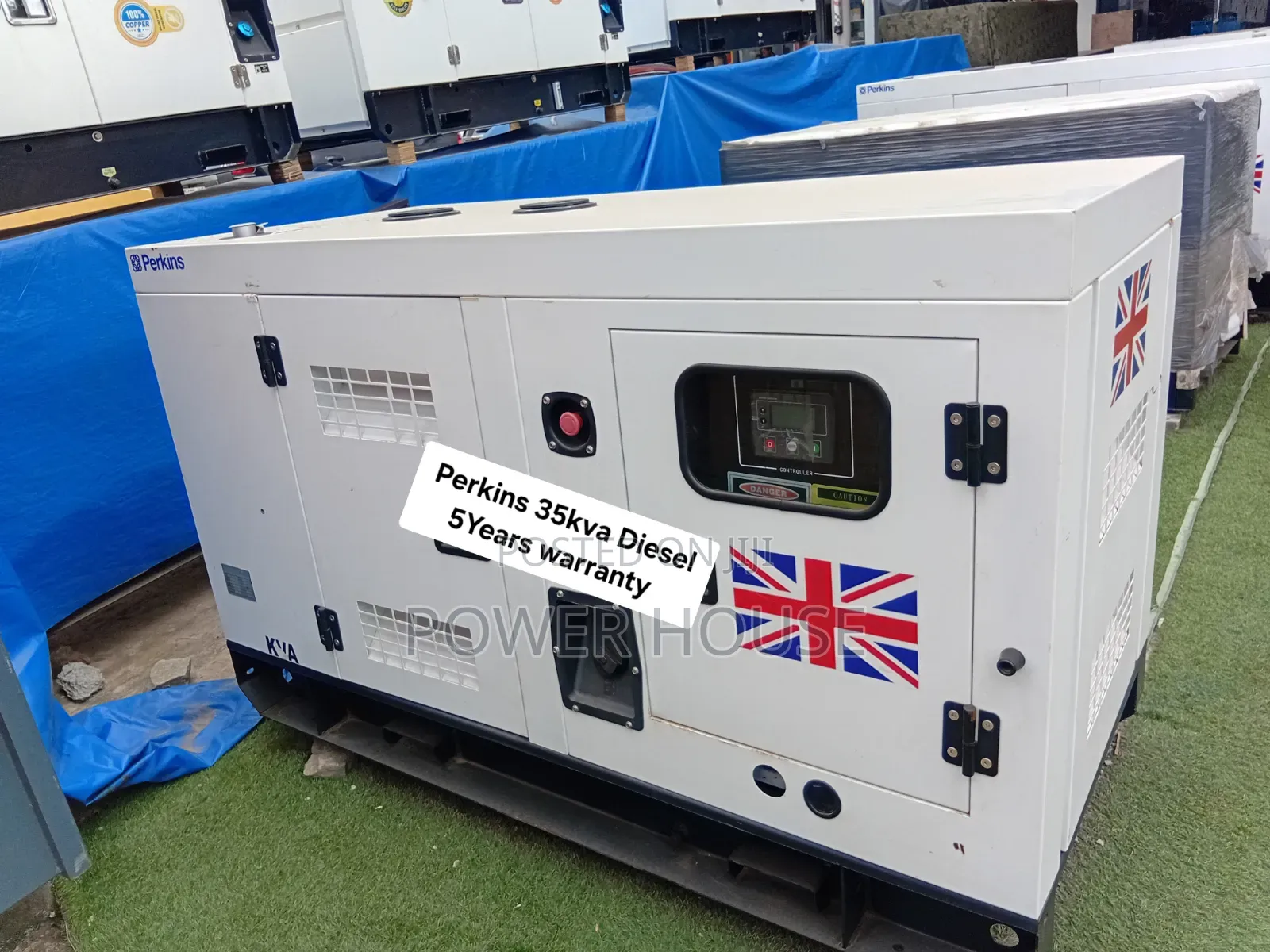 Perkins 35kVA Diesel Generator – Strong Power, Built to Last